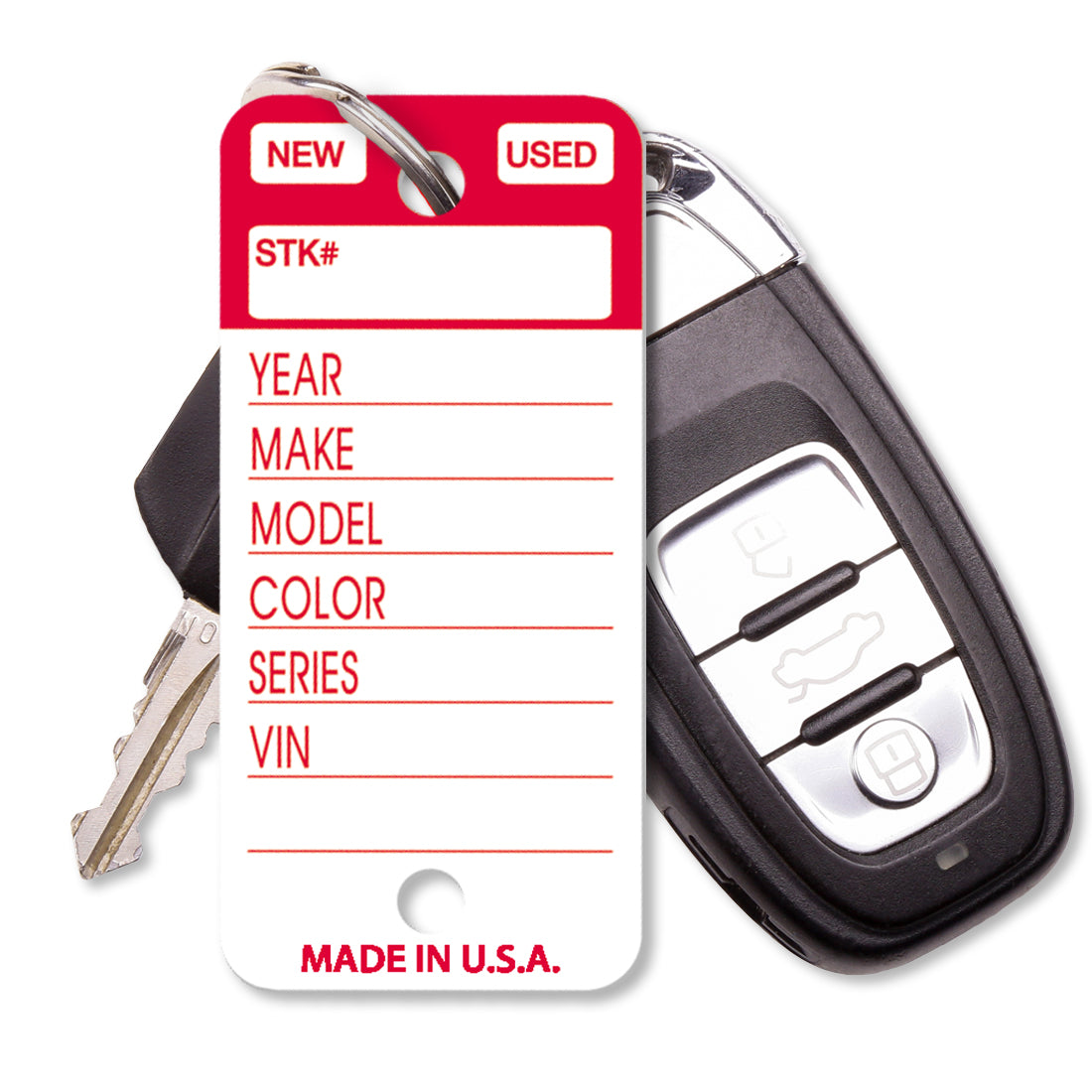 TOP STRIPE™  Key Tags