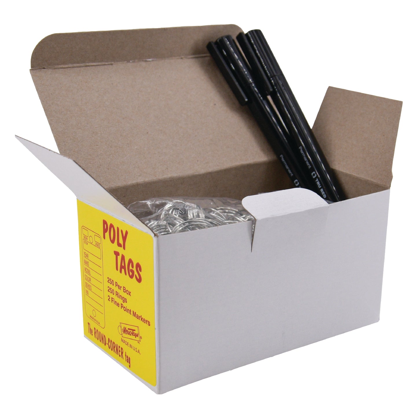 Poly Tag Key Tags 250/box