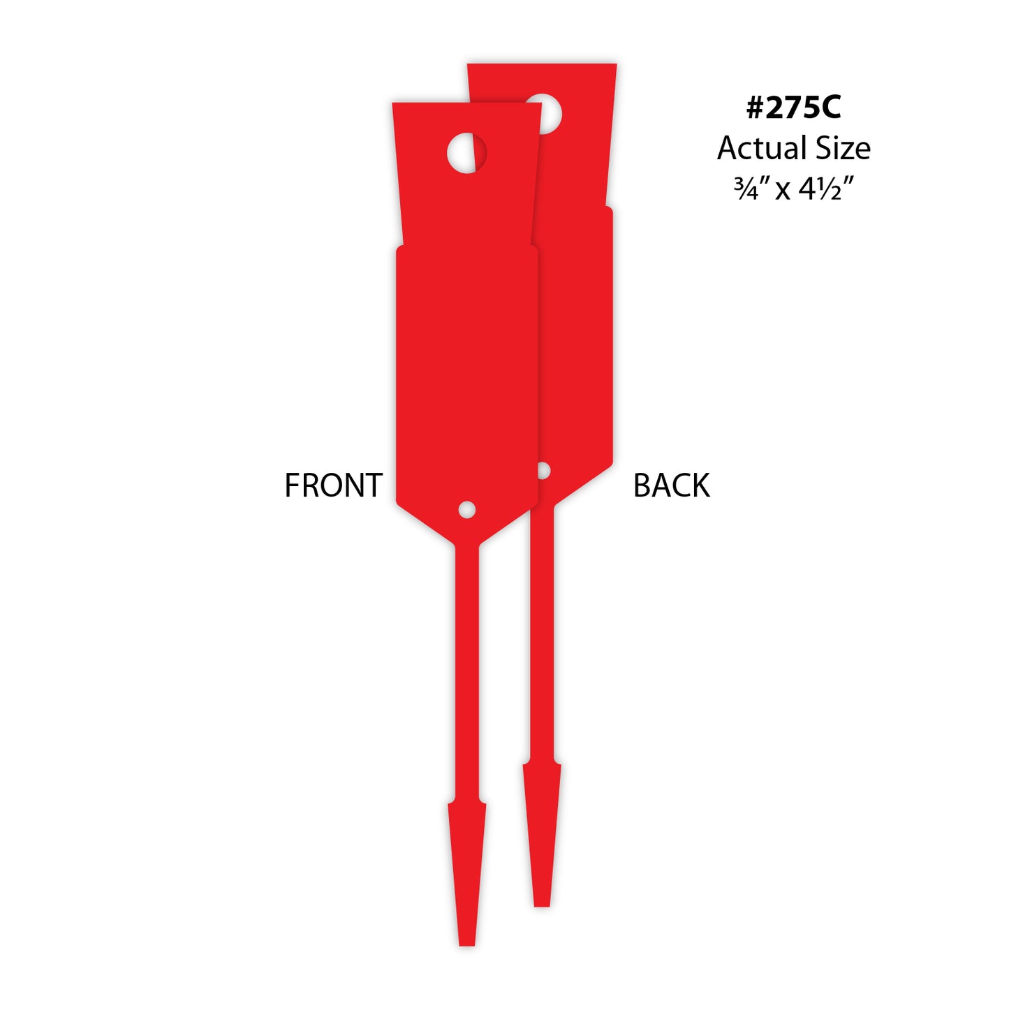 Arrow Key Tags 1000/pack